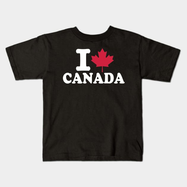 Canada Kids T-Shirt by Designzz